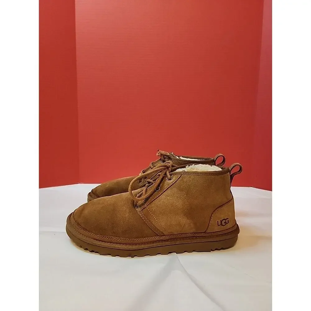 UGG Neumel Suede Low Chukka Classic Ankle Boots Shoes (3236) Chestnut Size 11